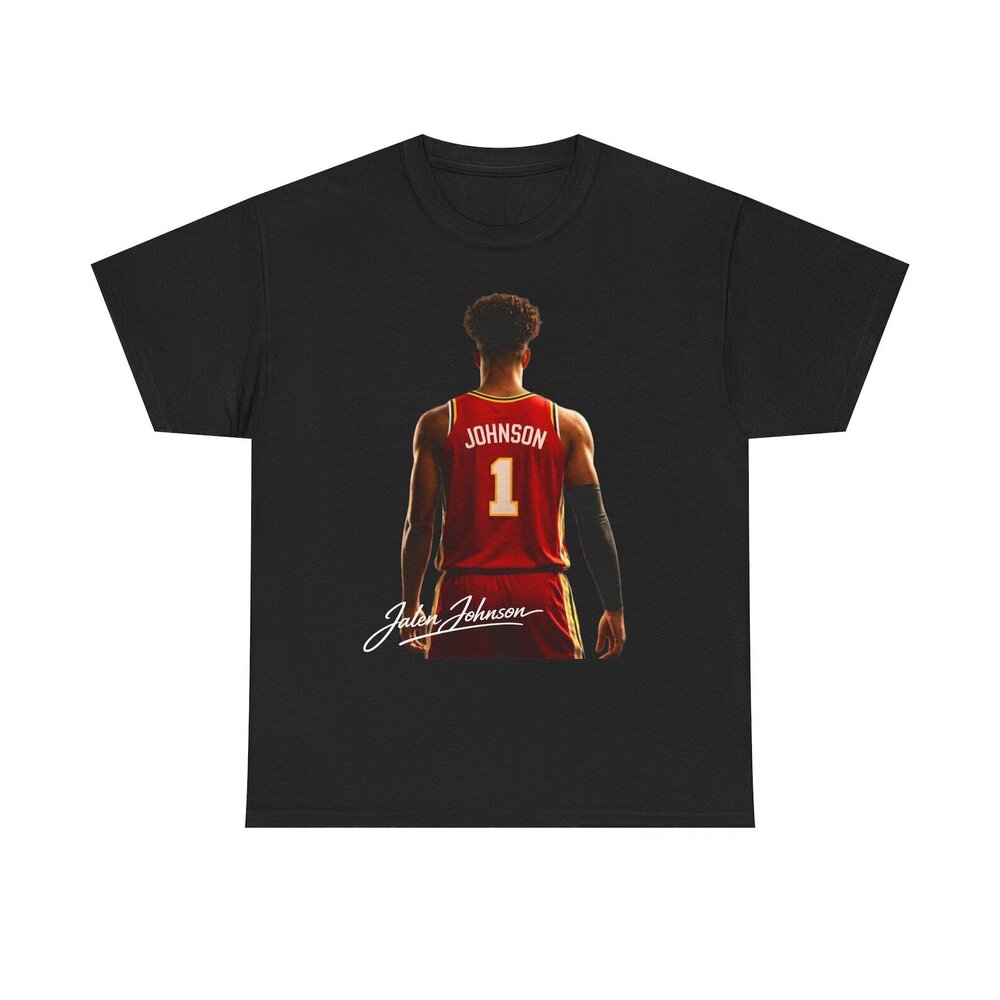 Jalen Johnson Atlanta T Shirt Basketball Player Tee